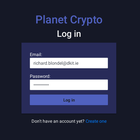 PlanetCrypto project carousel image